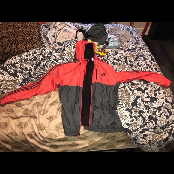 adidas Other - Adidas Pink windbreaker Large